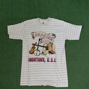 VINTAGE Branson Missouri Showtown USA Country Music Unisex T Shirt Size Medium